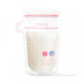 Transparente LLDPE-Sichere Muttermilch-Aufbewahrungsbeutel zum Stehen